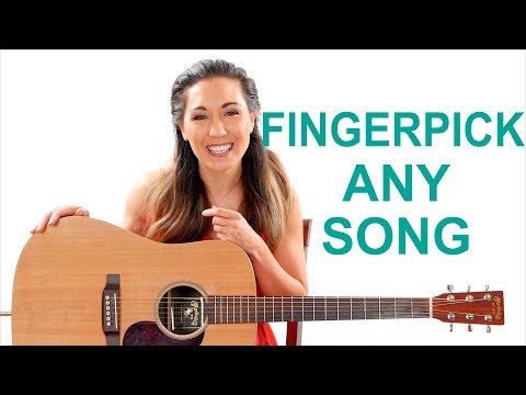 Fingerpick Any Song on the Guitar for Beginners - Easy Fingerpicking Exercises