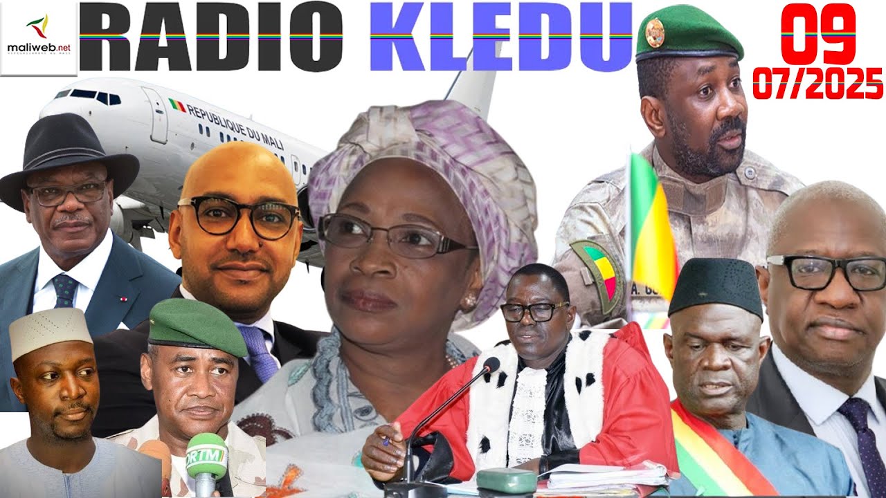 La Revue de Presse de la RADIO KLEDU du 09 Juillet 2025