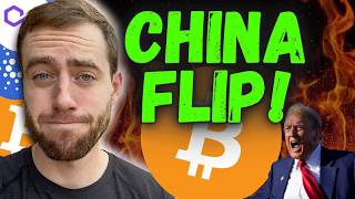 WTF- TRUMP JUST FLIPPED ON CHINA!! CRYPTO CRASH GAMEPLAN!!