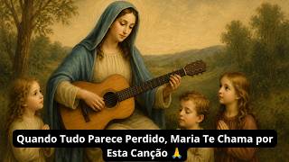 Quando Tudo Parece Perdido, Maria Te Chama por Esta Canção 🙏
