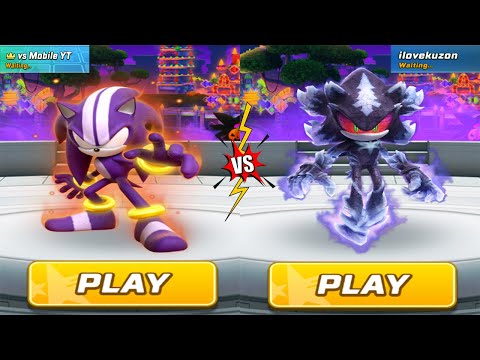 Sonic Forces Party Match 1vs1: DarkSpine (vsMobile) vs Mephiles the Dark (Kuzon) - Android Gameplay