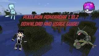 How to install and use PokeRadar 1102 (Pixelmon da