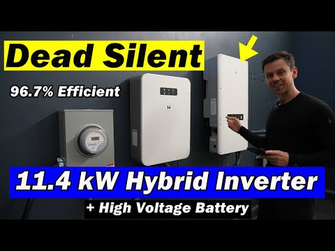 GoodWe 11.4kW Hybrid Inverter + High Voltage LFP Battery: My FIRST Dead Silent Inverter!!
