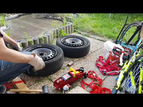 Reifen selber auf Felgen montieren