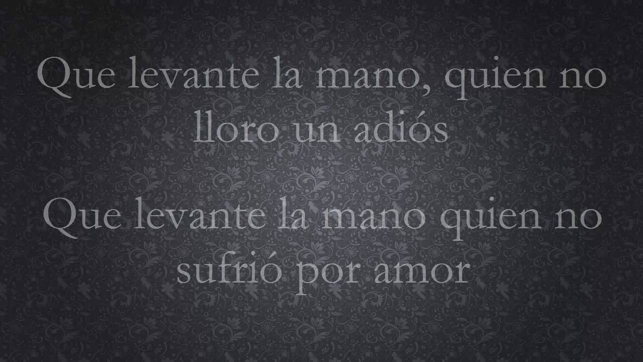 Los Angeles de Charly- Que levante la mano(letra)