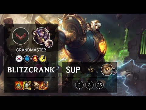 Blitzcrank Support vs Bard - KR Grandmaster Patch 12.3