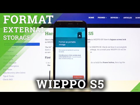 How to Format SD in WIEPPO S5 – Format Memory Card