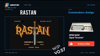 Commodore Amiga -=Rastan=- wip v0.57