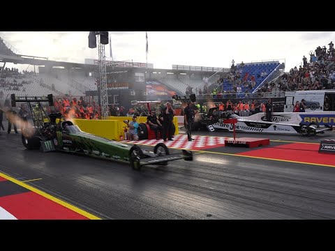 NitrOlympX 2025 Final runs for the FIA & FIM European Drag Racing Championship classes
