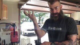 Marshall shows you how to condition a railroad track into an anvil