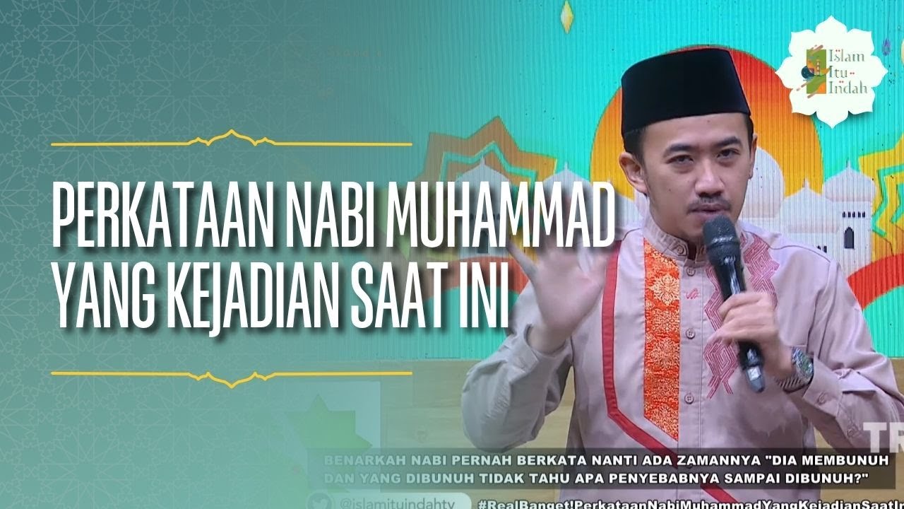 Real! Perkataan Nabi Muhammad yang Kejadian Saat Ini - ISLAM ITU INDAH (20/03/26) P2