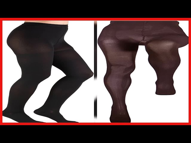 Vídeo relacionado con HeyUU - Medias de colores semiopacas para mujer, 80 DEN, medias de compresión de microfibra,Gris oscuro,M