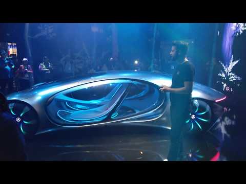 Vision Avtr - A Mercedes Benz EV Concept, CES 2020 [4K]