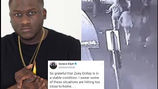 Zoey Dollaz Hit with Multiple Gunshots Leaving Miami Strip Club &quot;Footage of Leaked&quot;