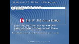 F5 BIG-IP Single User Mode
