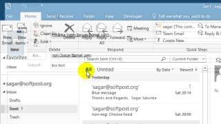 How to know bcc in Outlook