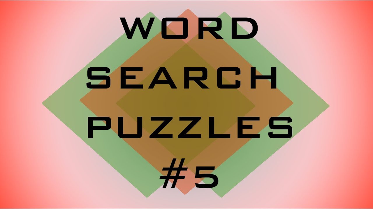 Word search puzzles #5 I Animals I Train your mind