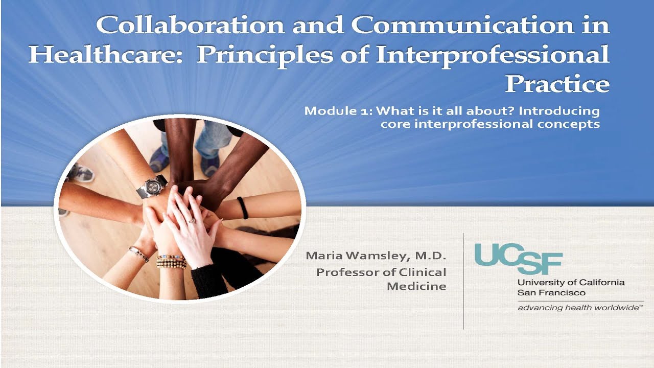 Module 1, Segment 1: Introducing core interprofessional concepts