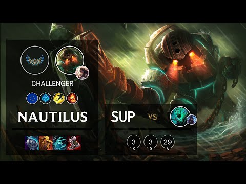 Nautilus Support vs Thresh - EUW Challenger Patch 12.2