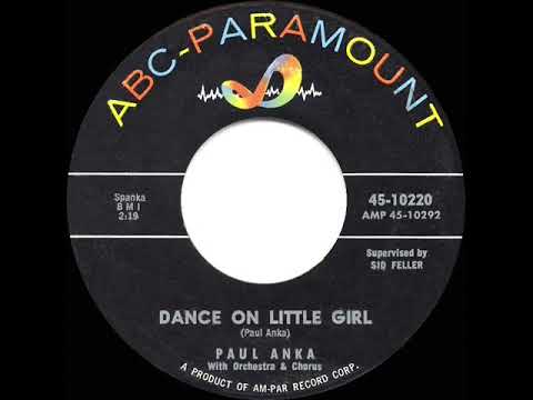 1961 HITS ARCHIVE: Dance On Little Girl - Paul Anka