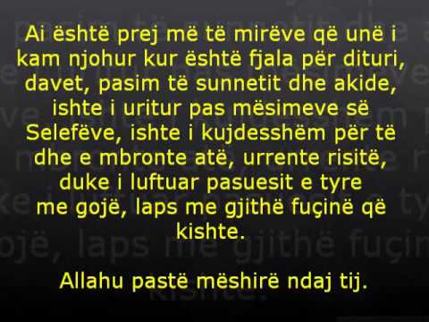 Abdu-Selam bin Berxhas ka qenë nga dijetarët e Ehli-Sunnetit - Muhamed el-Medkhali