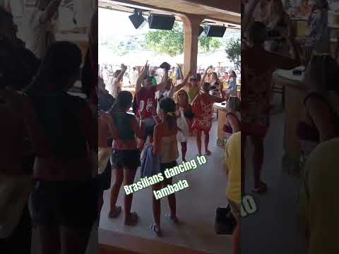 Super Paradise Brasilians #kaoma #lambada #viral #dance #beachparty #mykonos #superparadise