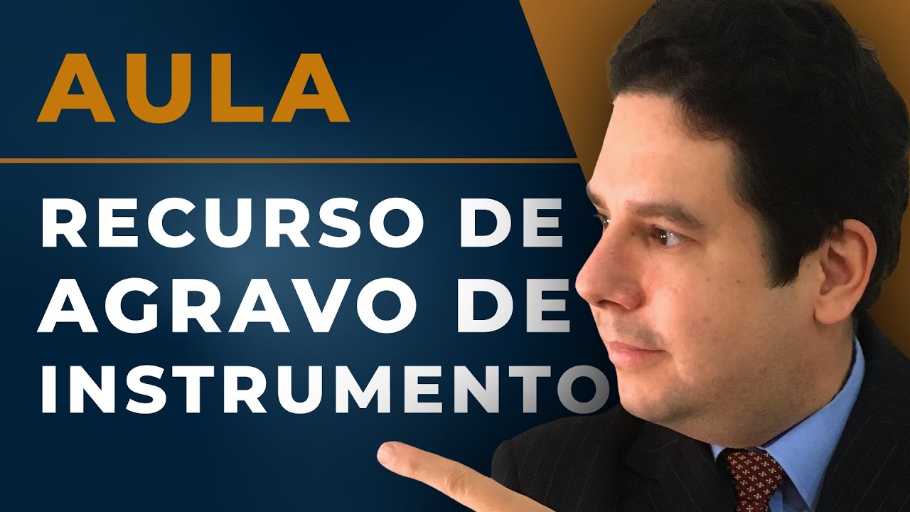 Recurso Cível de Agravo de Instrumento 📚 AULA COMPLETA de DIREITO 2024 [Explicação em 45 minutos]