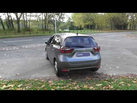 Honda Jazz 1.5 I-Mmd Ex finished in Modern Steel Met. , video walk around!