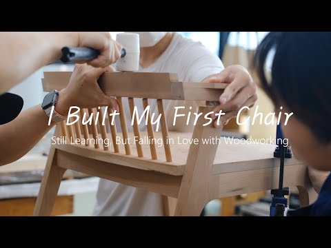 Building My First Chair | Beginner's Woodworking Journey