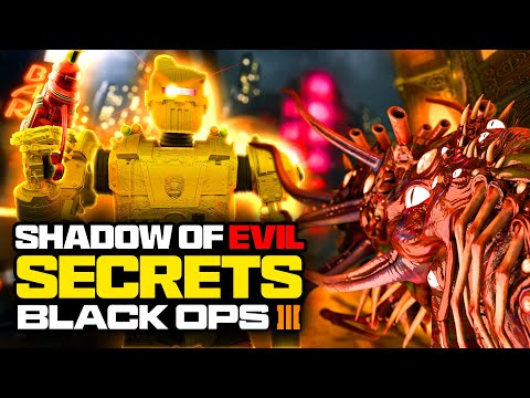 HUGE Shadows of Evil Secret Easter Eggs FOUND 10 Years later! (Black Ops 3 Zombies Mysteries) BO3
