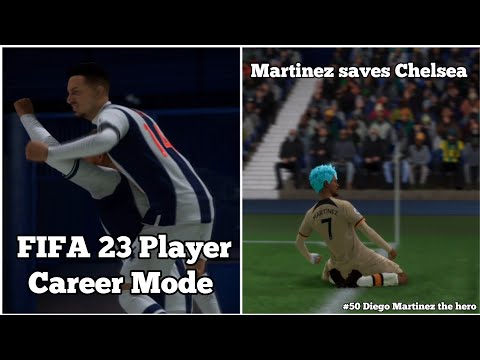 Diego Martinez Saves Lackluster Chelsea || FIFA 23 Player Career Mode Episode #50!!