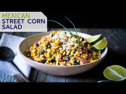 Mexican Street Corn Salad Recipe Video