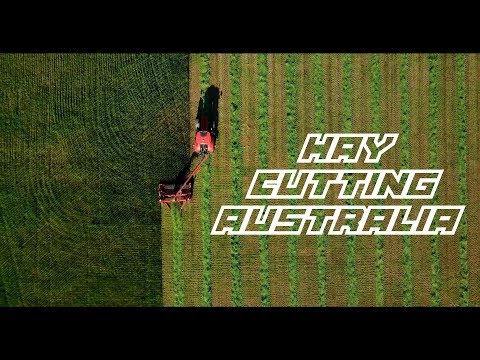 Barley Hay Cutting Australia