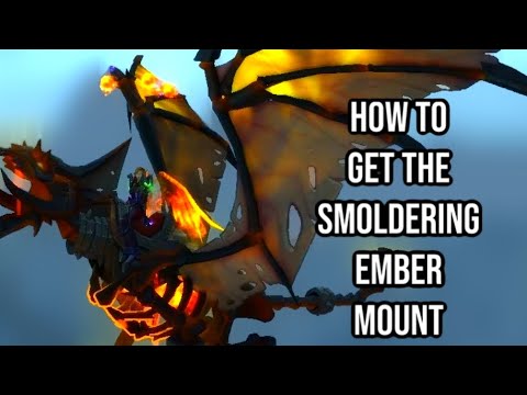 HOW TO GET THE SMOLDERING EMBER WYRM MOUNT & FIND ALL THE CRYSTALS IN KARAZHAN: WORLD OF WARCRAFT