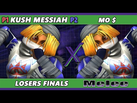 S@X 510 Losers Finals - Kush Messiah (Sheik) Vs. Mo $ (Sheik) Smash Melee - SSBM