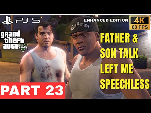 GTA V PS5 Full Gameplay Walkthrough Enhanced Edition | Next Gen 4K Graphics Story Mode Part 23