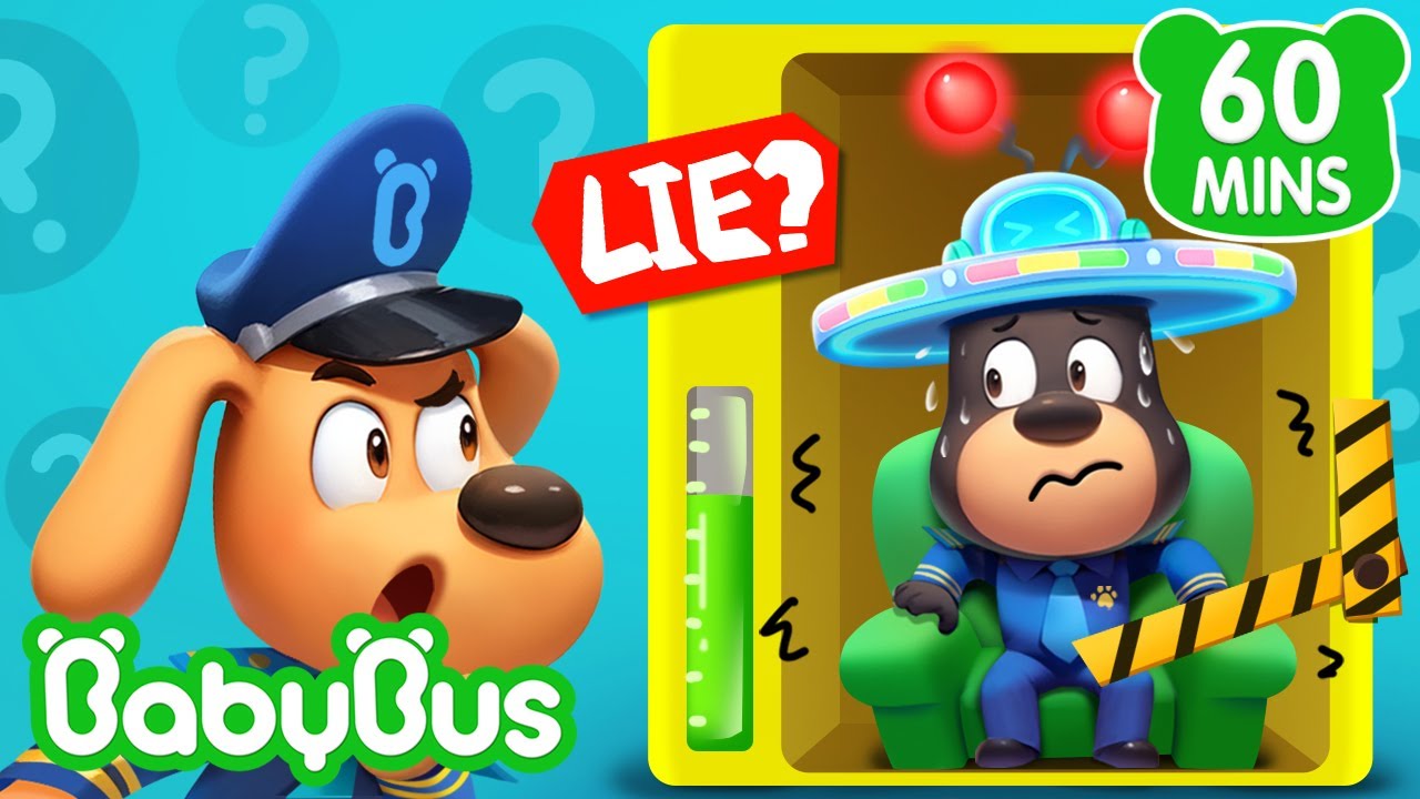 Chapéu Detector de Mentira | Detetive Labrador Compilação | Desenhos Animados 🐼 por BabyBus