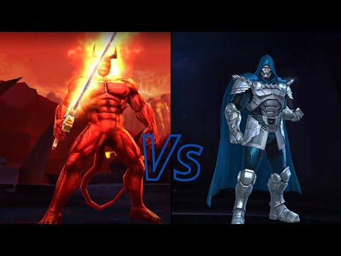 Dr.Doom T2 PvP build with Mighty CTP Of Authority In Squad Battle