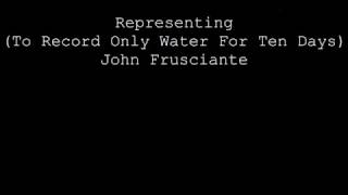 //Representing - John Frusciante// AC Guitar + Vocal