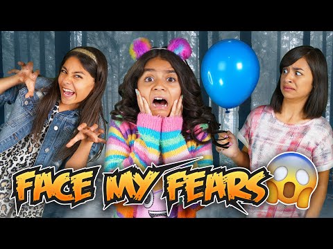 Face My Fears - 24 Hours Challenge - Funny Skits : The Evangeline Show // GEM Sisters Video
