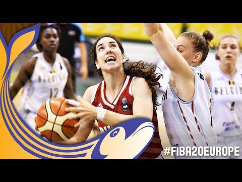 Belgium v Russia - Full Game - Quarter-Finals - FIBA U20 Women's European Championship 2017