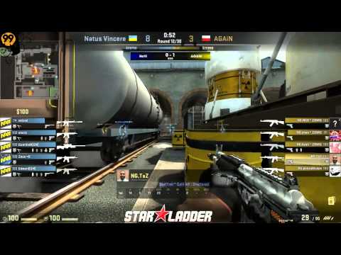 AGAiN vs Natus Vincere | SLTV Starseries VIII Finals | de_train Map 1