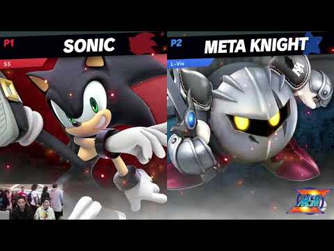 WaveDash 2023 Winners Qualifiers - L-Vis (Meta Knight) Vs. Sonix (Sonic) - SSBU Tournament