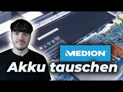 Wie wechsle ich den Akku an meinem Medion Laptop? - Akoya, Erazer Akku tauschen!