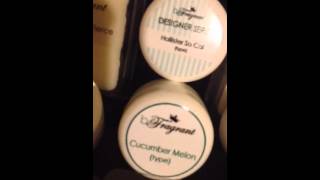 Befragrant soy wickless candles