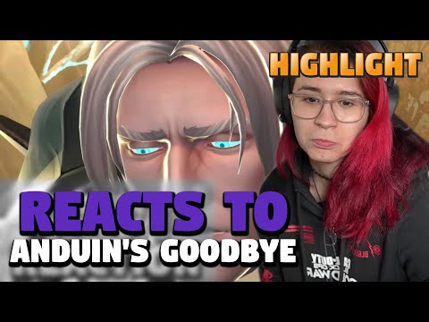 Mega Alliance Nerd Reacts To Anduin's Goodbye – Shadowlands 9.1 Cinematic
