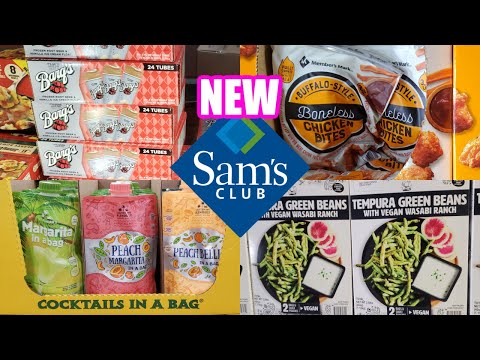SAM'S CLUB NEW FOOD & MORE SHOP WITH ME 2021