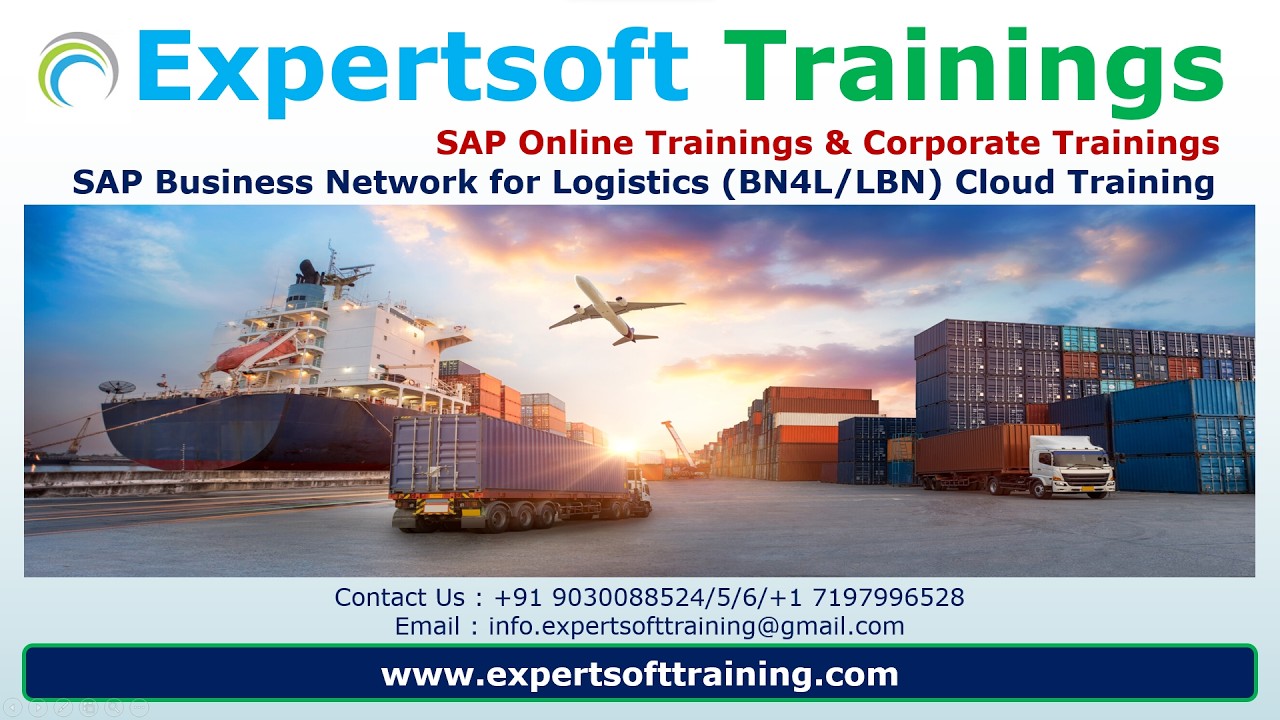 SAP Business Network for Logistics (LBN/BN4L Cloud Training | SAP LBN/BN4L Cloud Training
