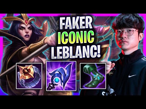 FAKER BACK WITH HIS ICONIC LEBLANC! - T1 Faker Plays Leblanc Mid vs Twisted Fate! | Season 2023