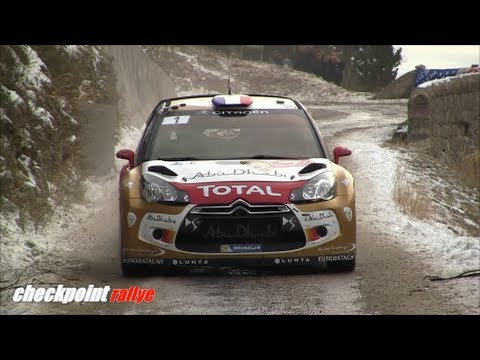S.Loeb vs S.Ogier WRC MONTE CARLO 2013 HD